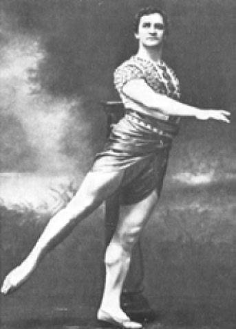 В. Д. Тихомиров в балете «Танцевальные грезы»