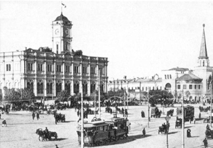 Николаевский (ныне Ленинградский) вокзал. Москва. Арх. К. А. Тон. 1844-1851