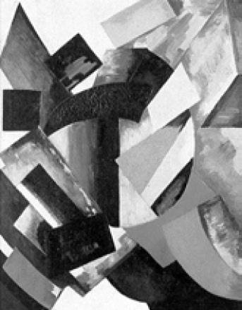 А. А. Экстер. Беспредметная композиция. 1917-1918