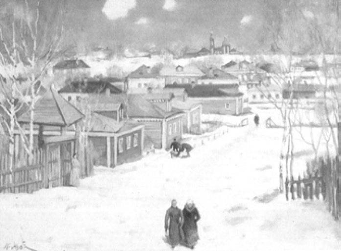 К. Ф. Юон. Зима. 1914